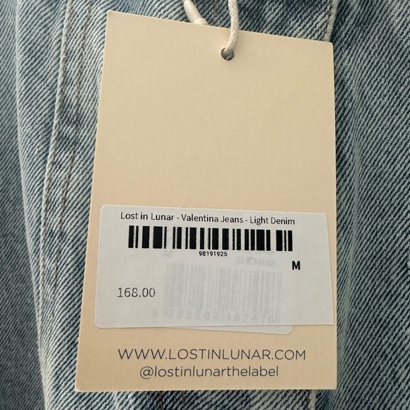 Lost in Lunar wide leg jeans. Brand new with tags. - Picture 4 of 5
